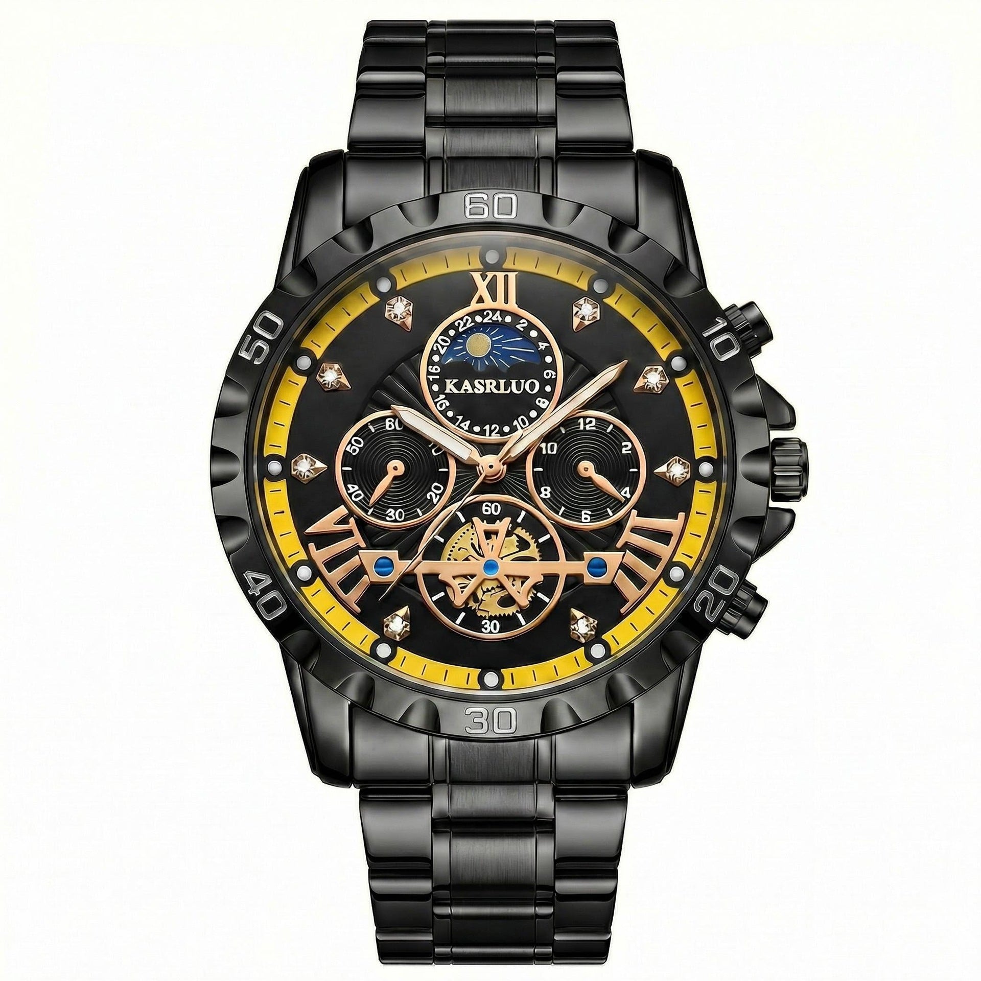 Automatic Stainless Steel Business Watch