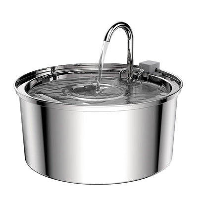 Automatic Stainless Steel Pet Water Dispenser with USB Pump