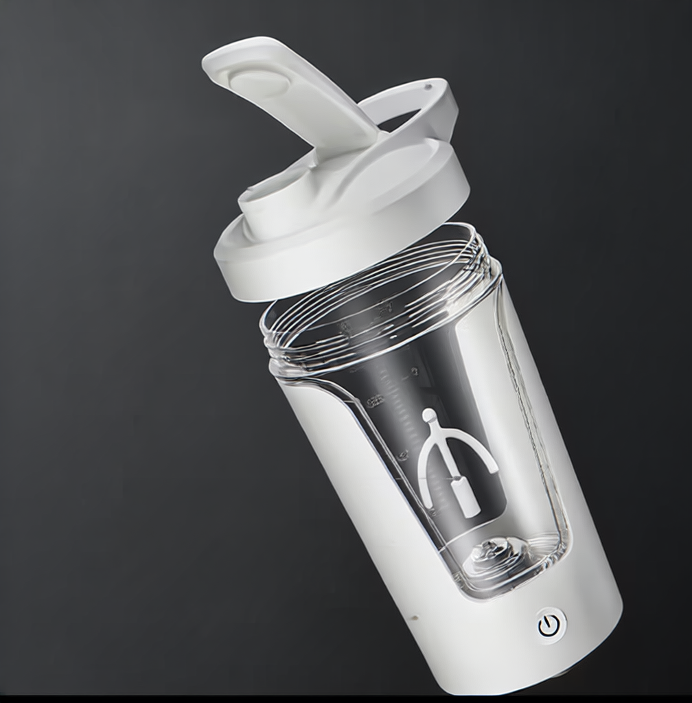 Automatic stirring cup