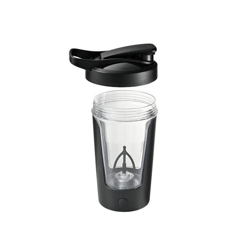 Automatic stirring cup