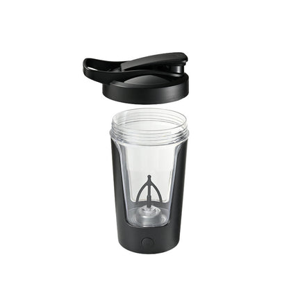 Automatic stirring cup