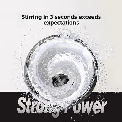 Automatic stirring cup