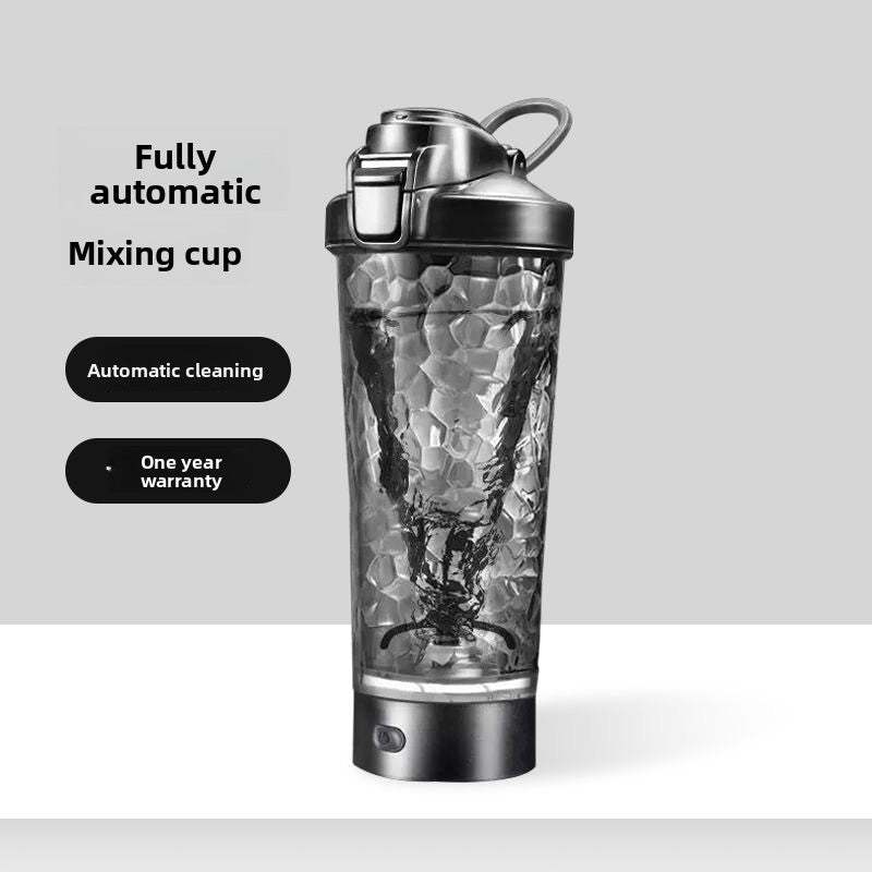 Automatic stirring cup