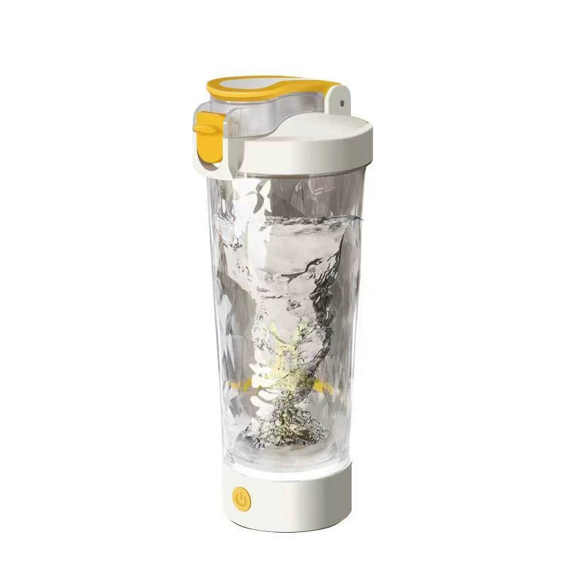 Automatic stirring cup