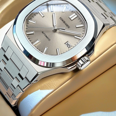 A96 Silver Steel Gray Face