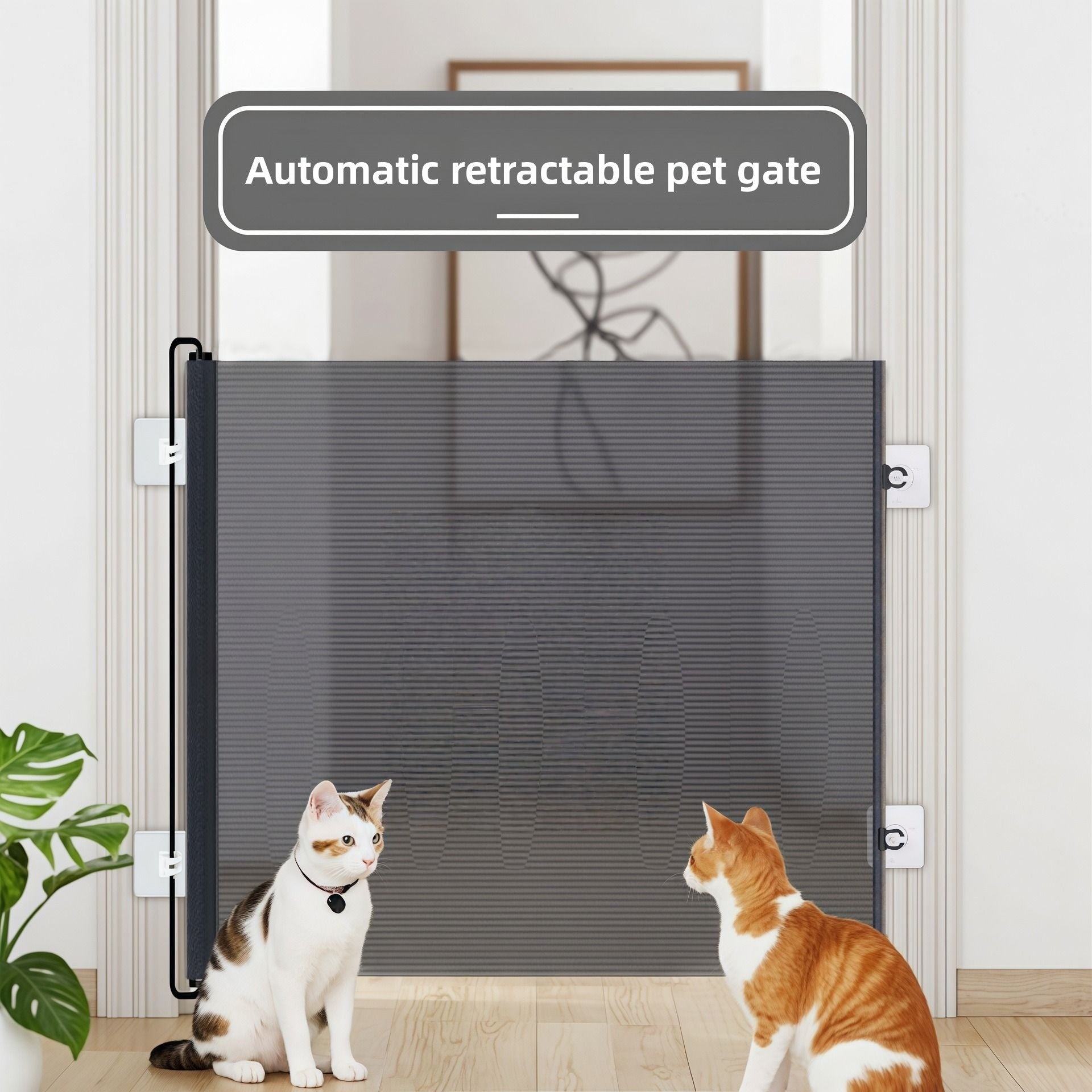 Automatic Telescopic Pet Barrier