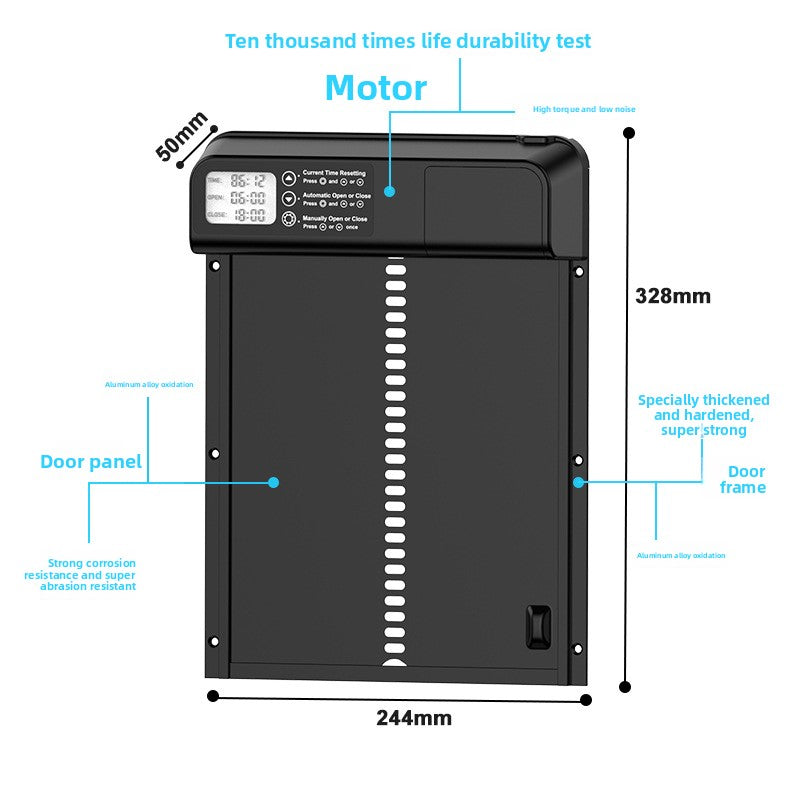 Automatic Timing Chicken Nest Door