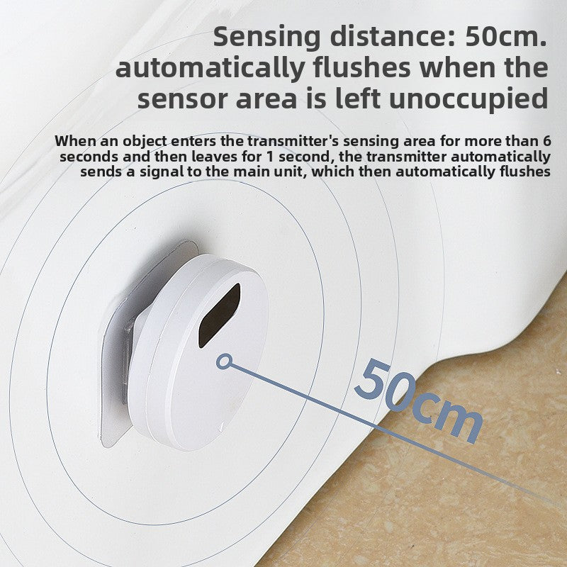 Automatic Toilet Flusher with Sensor