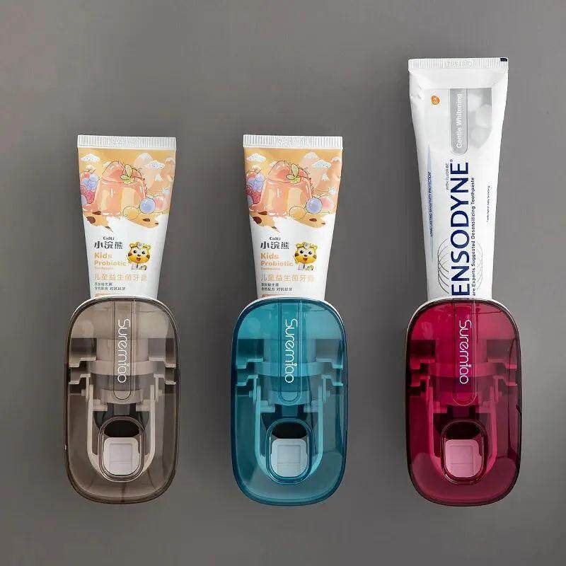 Automatic toothpaste dispenser