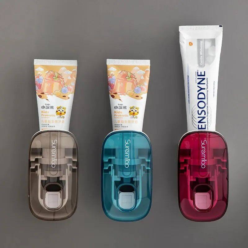 Automatic toothpaste dispenser