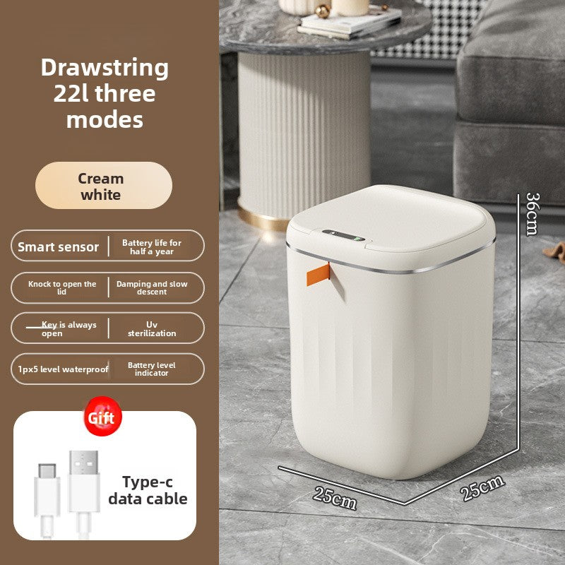 Automatic trash can
