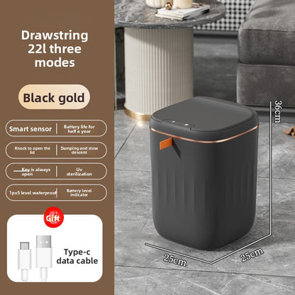 Automatic trash can