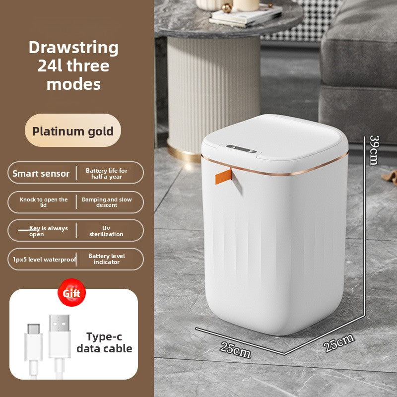 Automatic trash can