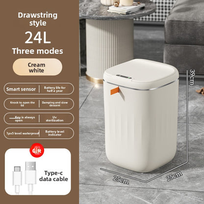 Automatic trash can