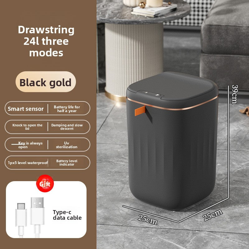 Automatic trash can
