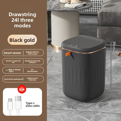 Automatic trash can