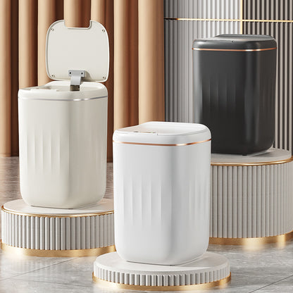 Automatic trash can