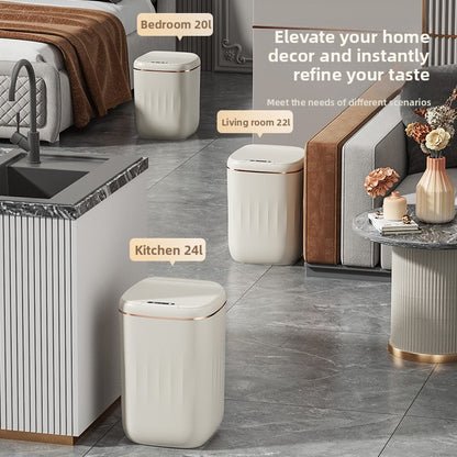 Automatic trash can