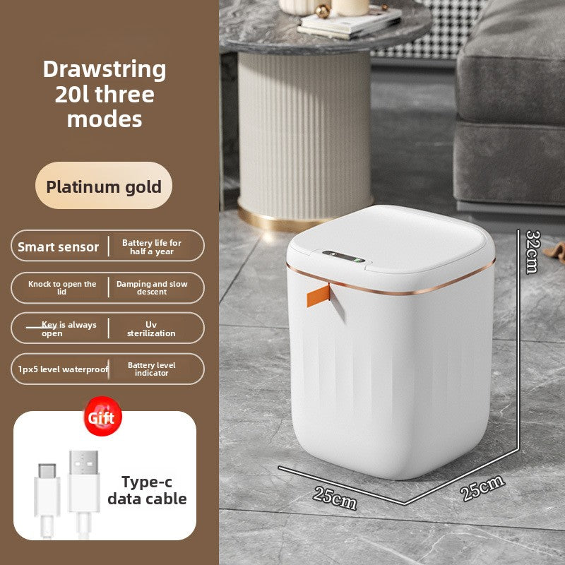 Automatic trash can