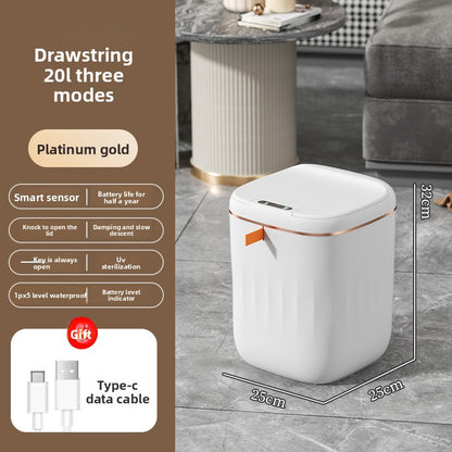 Automatic trash can