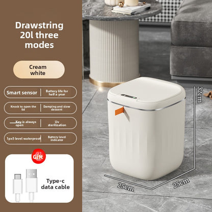 Automatic trash can