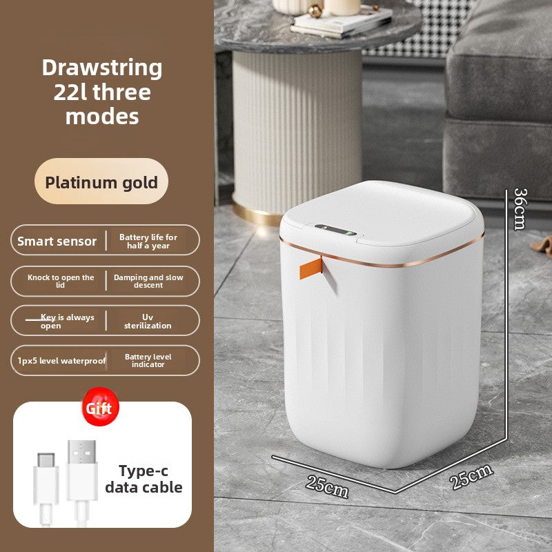 Automatic trash can