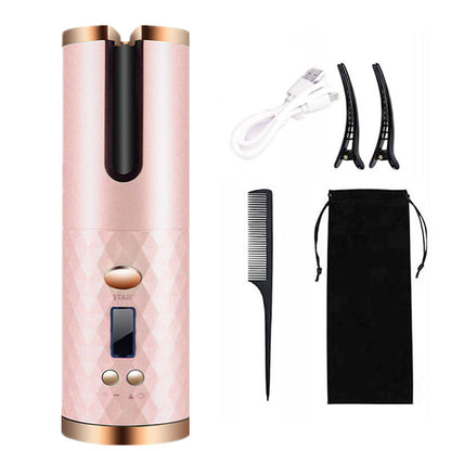Automatic USB Charging Wireless Curling Iron