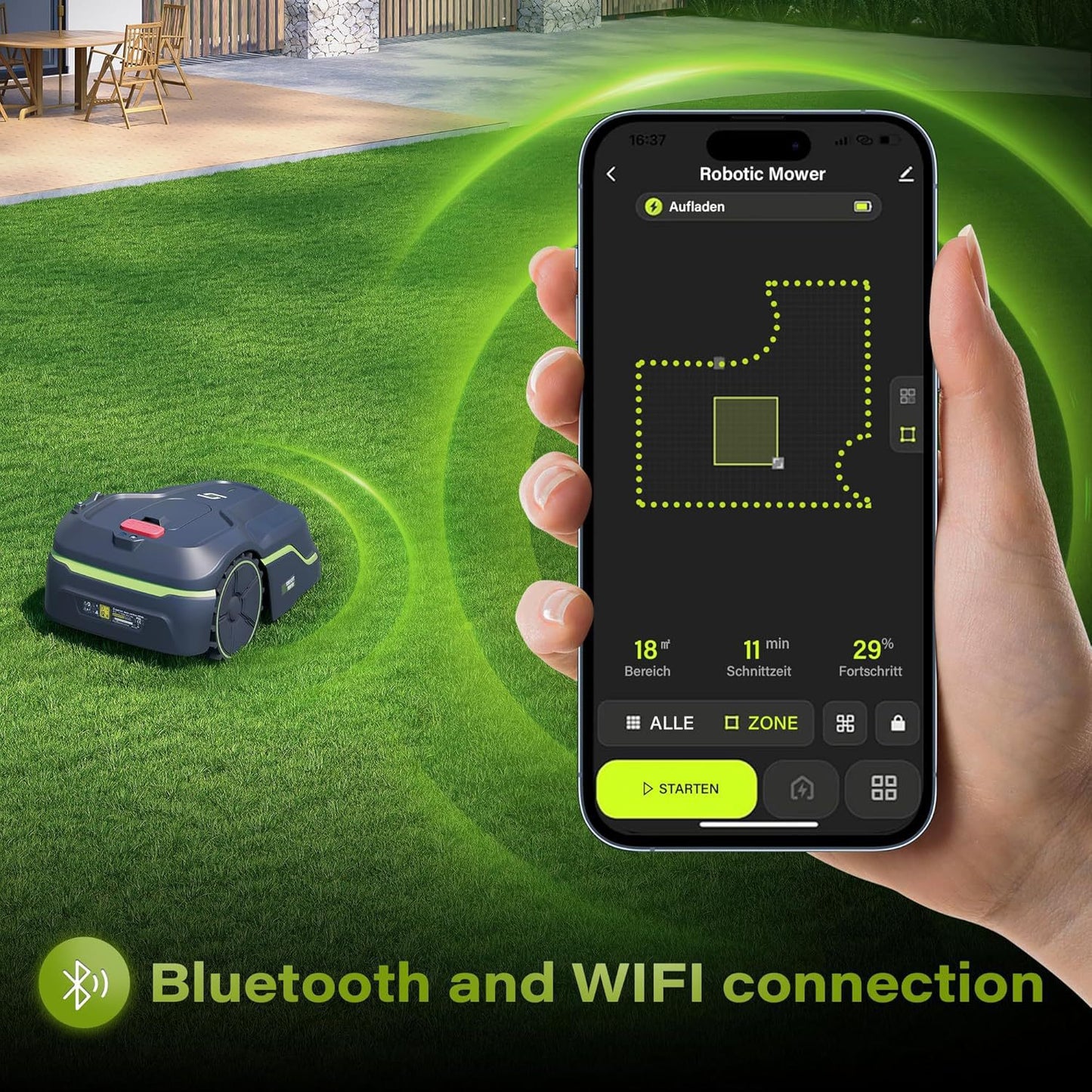 Automatic weeding intelligent robot