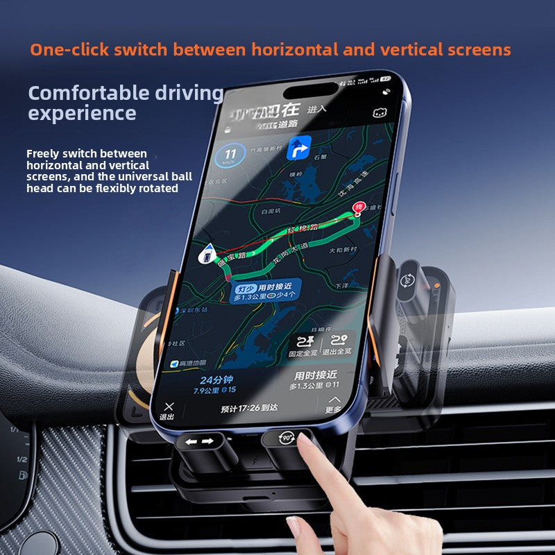 Automatic Wireless Charging Car Phone Holder