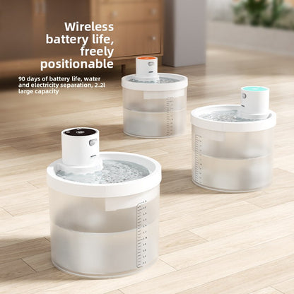 Automatic Wireless Pet Water Dispenser with Filtration System