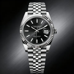 Silver Black Surface