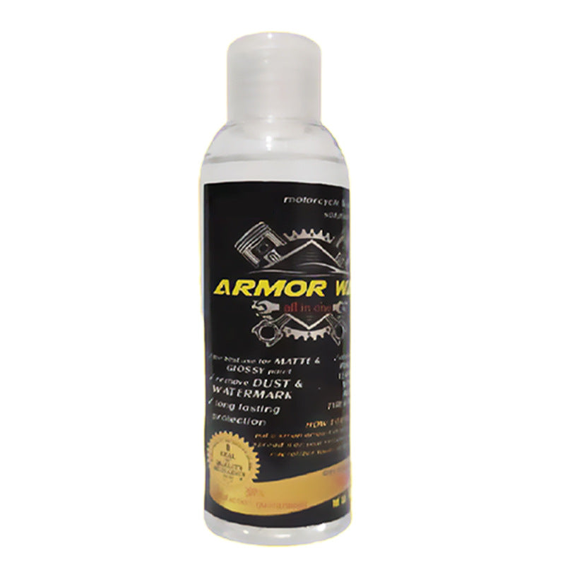 Automobile brightener, automotive paint polishing wax