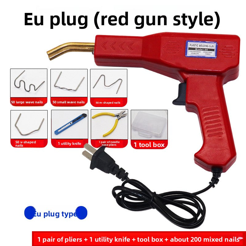 Automobile bumper repair machine