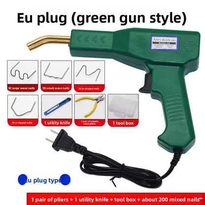 Automobile bumper repair machine