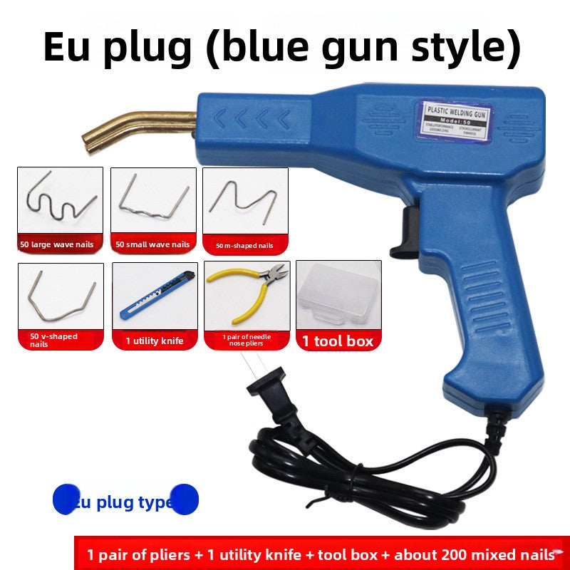 Automobile bumper repair machine