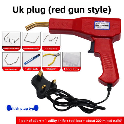 Automobile bumper repair machine