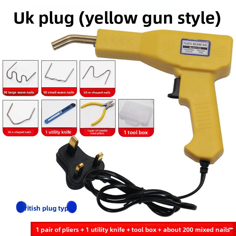 Automobile bumper repair machine