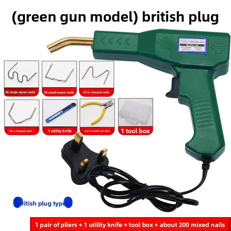Automobile bumper repair machine