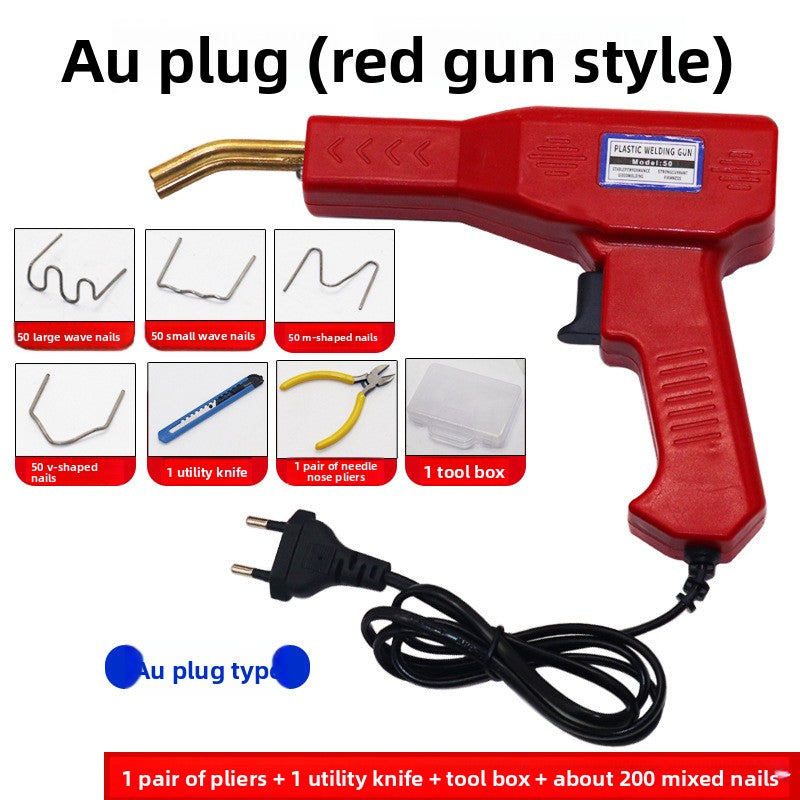 Automobile bumper repair machine
