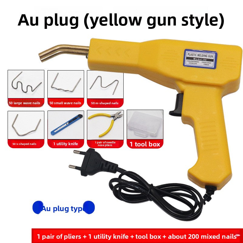 Automobile bumper repair machine