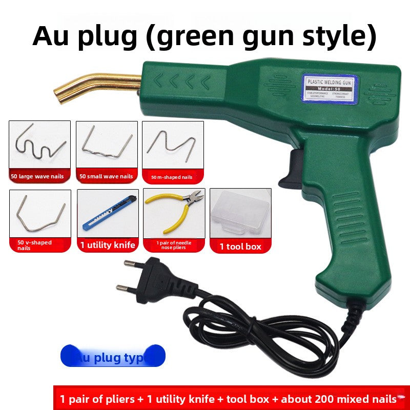 Automobile bumper repair machine