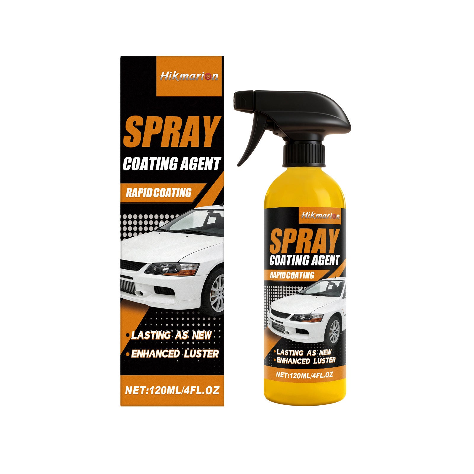 Automobile coating refurbishment cleaning spray