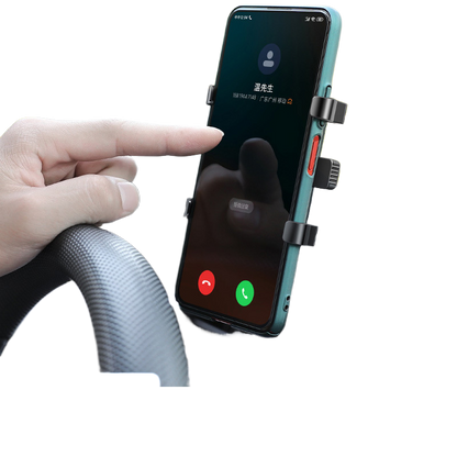 Automobile rotating phone holder