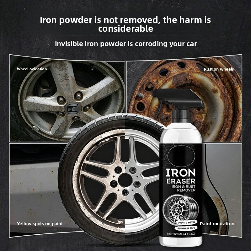 Automobile rust remover cleaner