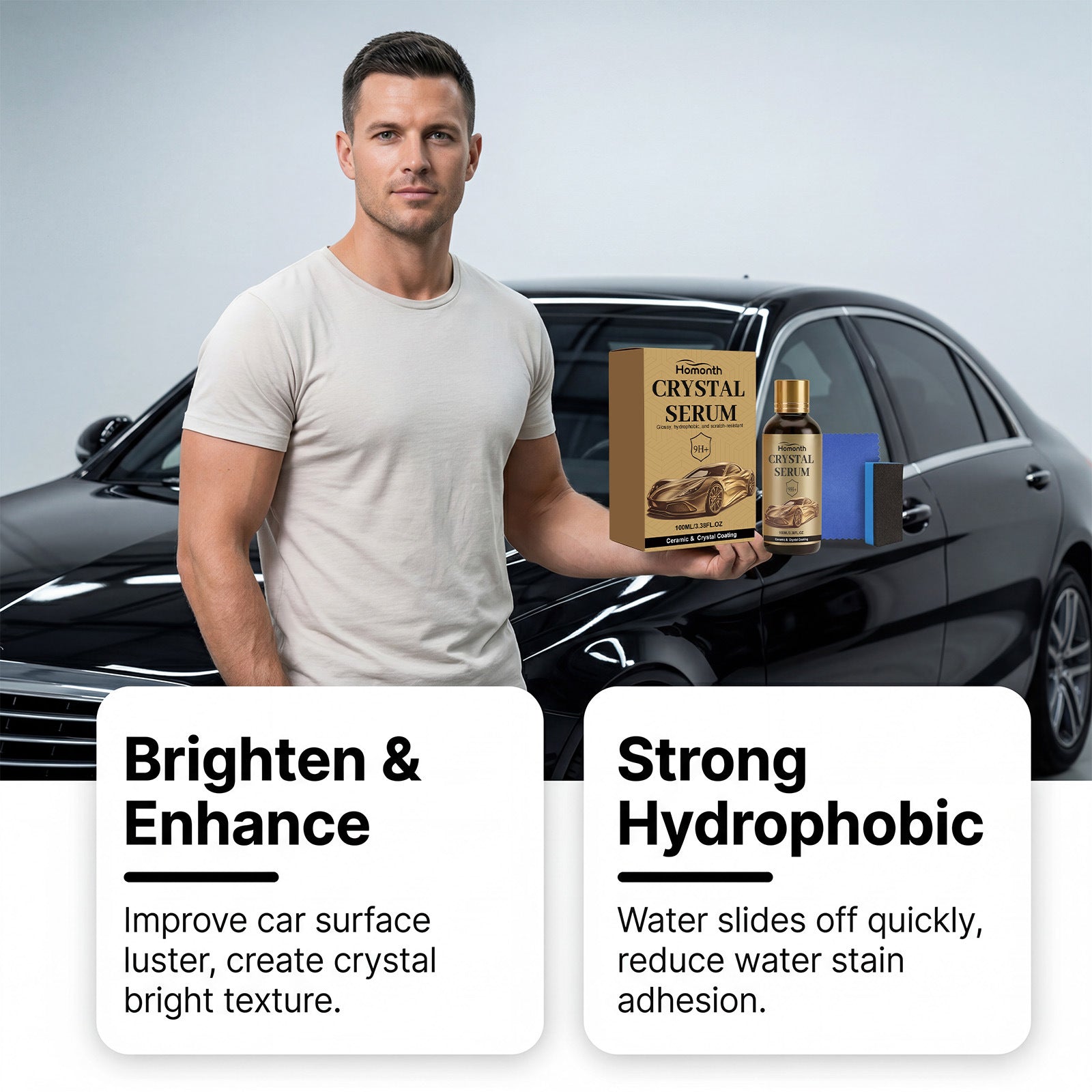 Automotive ceramic coating kit