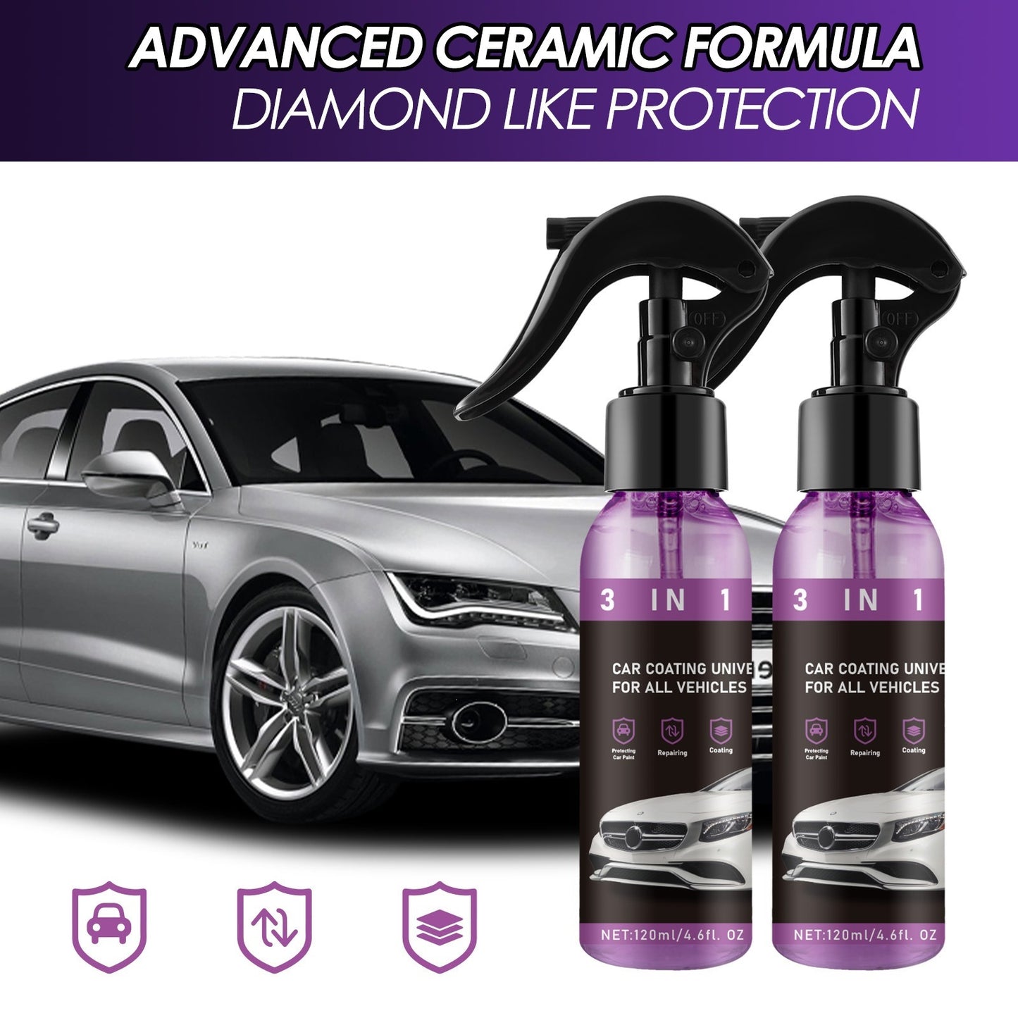 Automotive coating spray