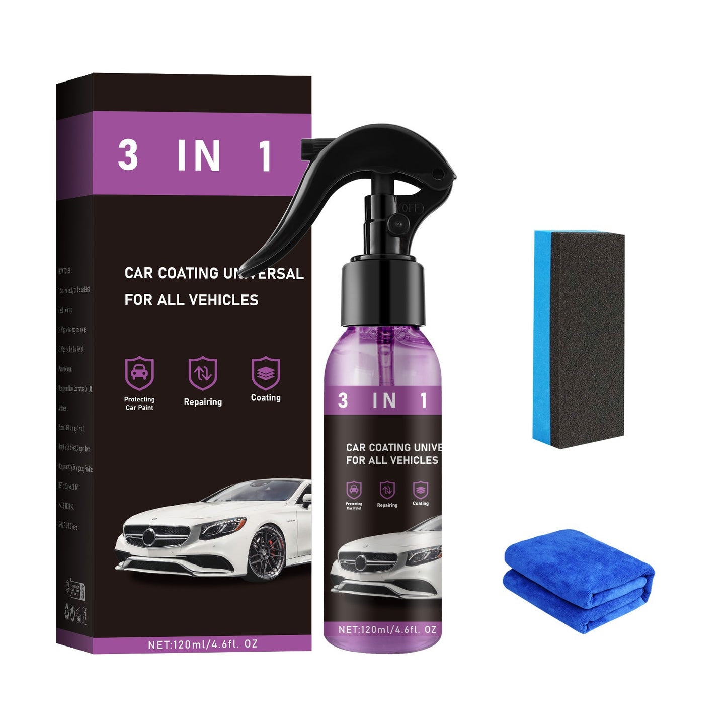 Automotive coating spray