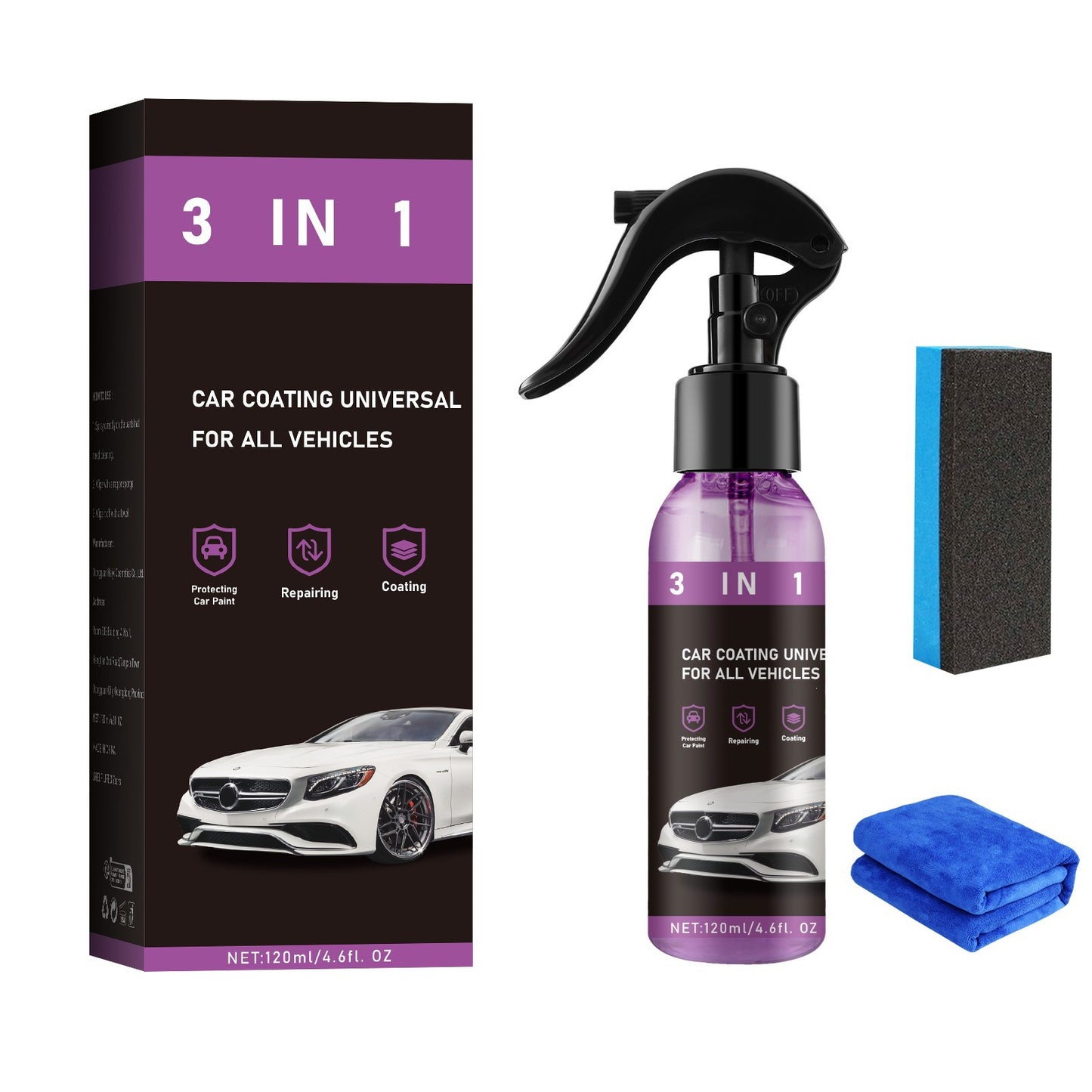 Automotive coating spray