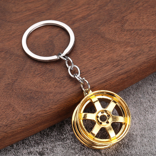 Automotive Design Metal Keychain Pendant