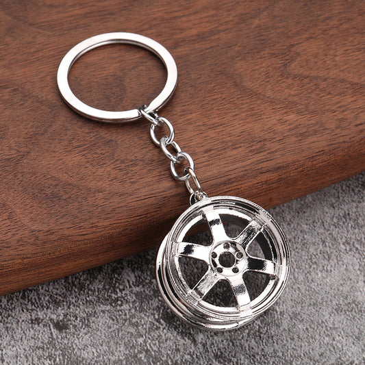 Automotive Design Metal Keychain Pendant